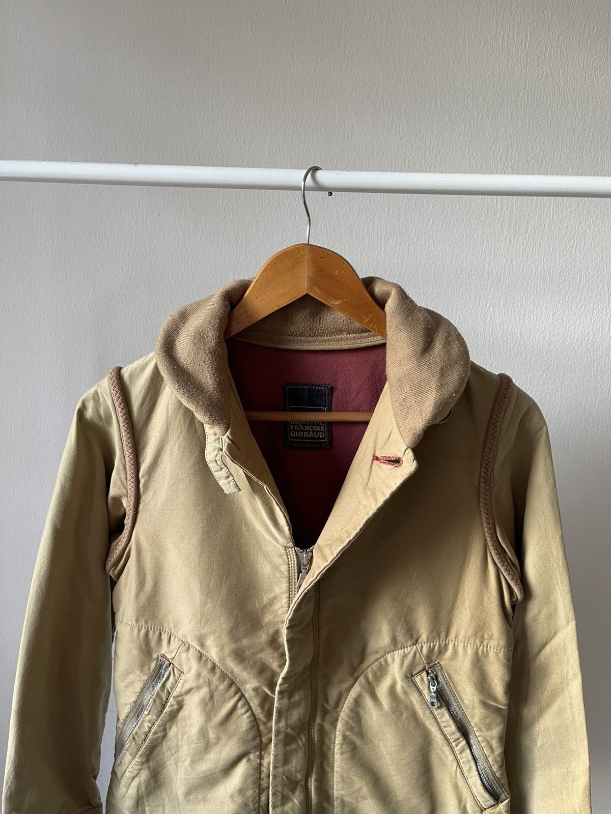 Designer × Marithe + Francois Girbaud 2000s Marithe Francois Girbaud Zip Jacket Size US XS / EU 42 / 0 - 4 Thumbnail