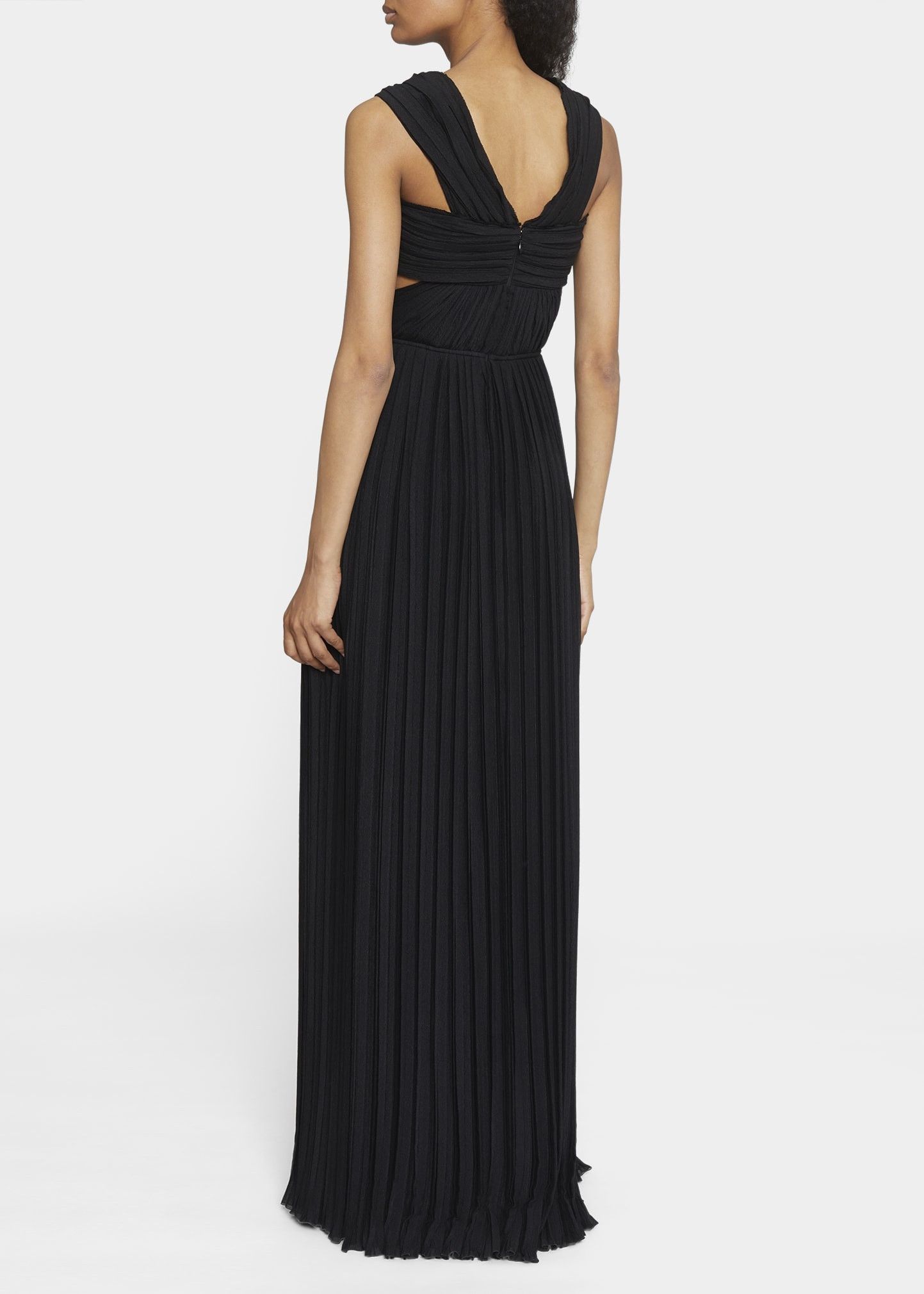 Chloe o1y0825 Gown in Black Size M / US 6-8 / IT 42-44 - 4 Thumbnail
