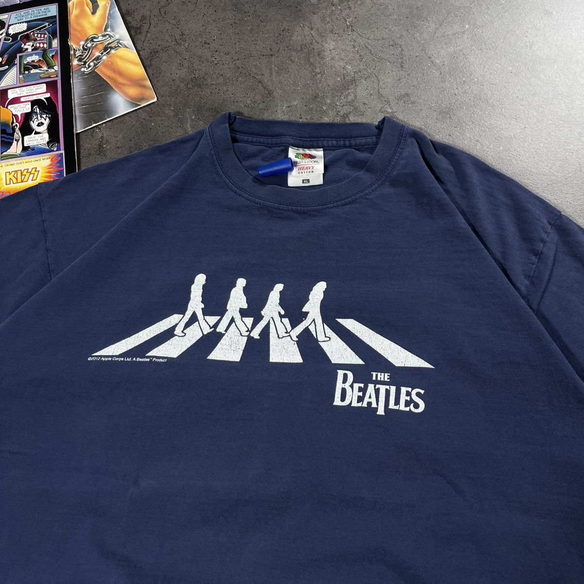 Band Tees The Beatles Apple Abbey Road 00s Vintage Rock Metal Tee Size US XL / EU 56 / 4 - 2 Thumbnail