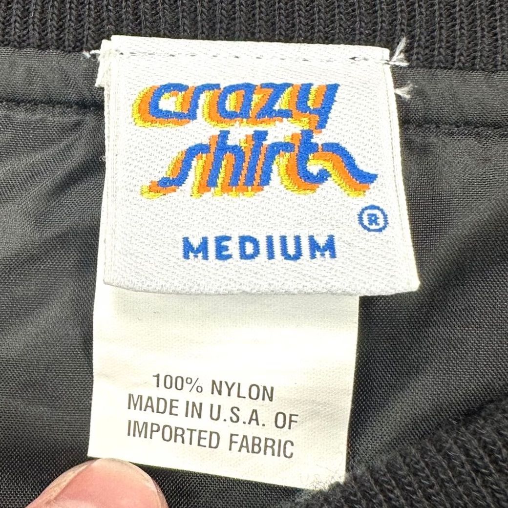 Vintage VINTAGE Crazy Shirts Pebble Beach Pullover Jacket Mens Medium Black Regular Jacket Mens Pebble Beach 90s Outdoor Crewwear Size US M / EU 48-50 / 2 - 4 Thumbnail
