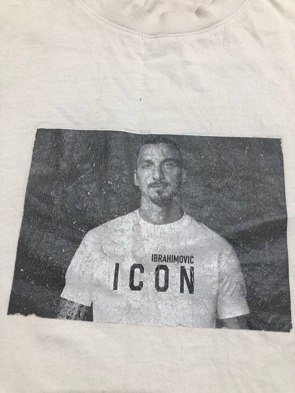 Dsquared2 DSQUARED2 Ibrahimovic Icon-print Men's T-shirt Size US L / EU 52-54 / 3 - 21 Thumbnail
