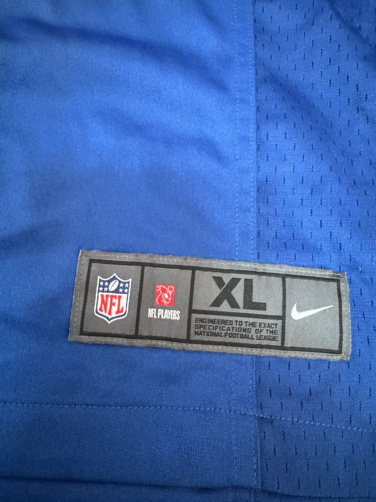 Nike Nike Indianapolis Colts Jacoby Brissett Home On Field Jersey Size US XL / EU 56 / 4 - 2 Thumbnail
