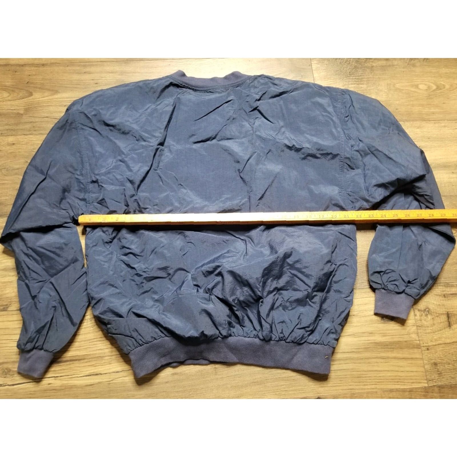 Vintage VTG FOXWOOD'S RESORT Casino Embroidered Jacket M Men Blue Satin Polyester Reversible Windbreaker 80s 90s Oarsman Size US M / EU 48-50 / 2 - 3 Thumbnail