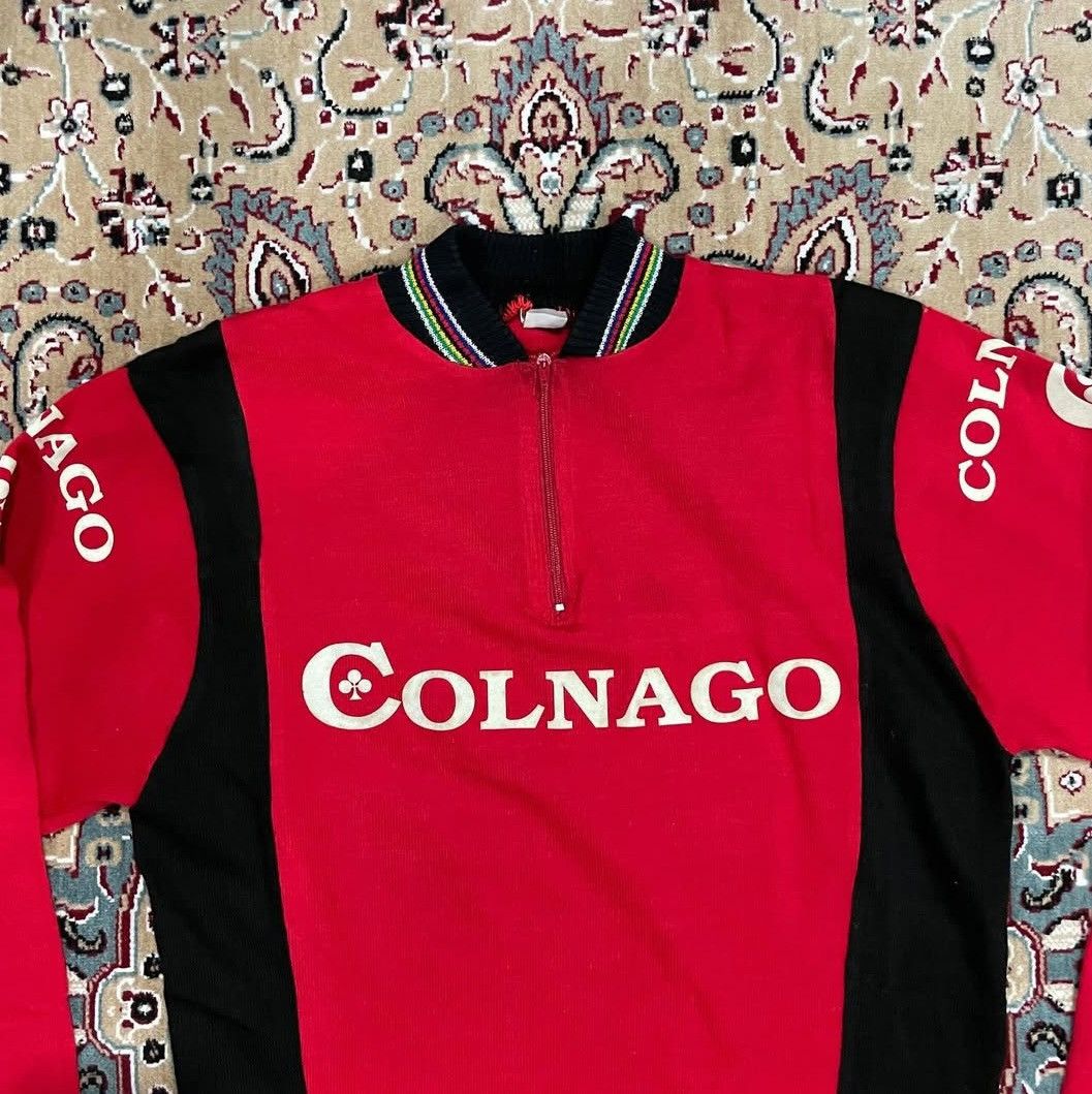 Vintage Colnago Vtg Cycling Shirt Size US S / EU 44-46 / 1 - 4 Thumbnail