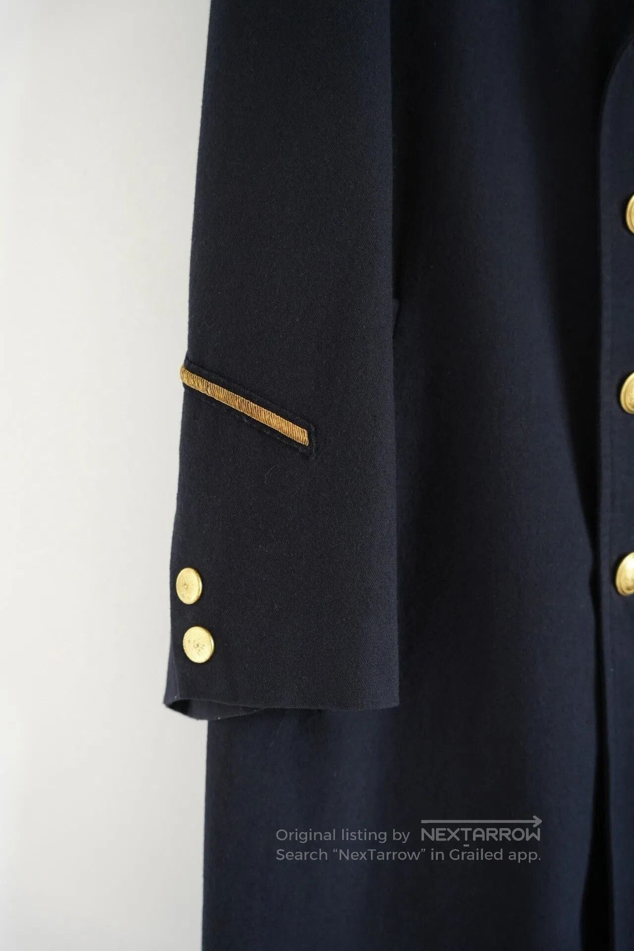Yohji Yamamoto Yohji Yamamoto 90s Gold Button Coat. Size US M / EU 48-50 / 2 - 4 Thumbnail