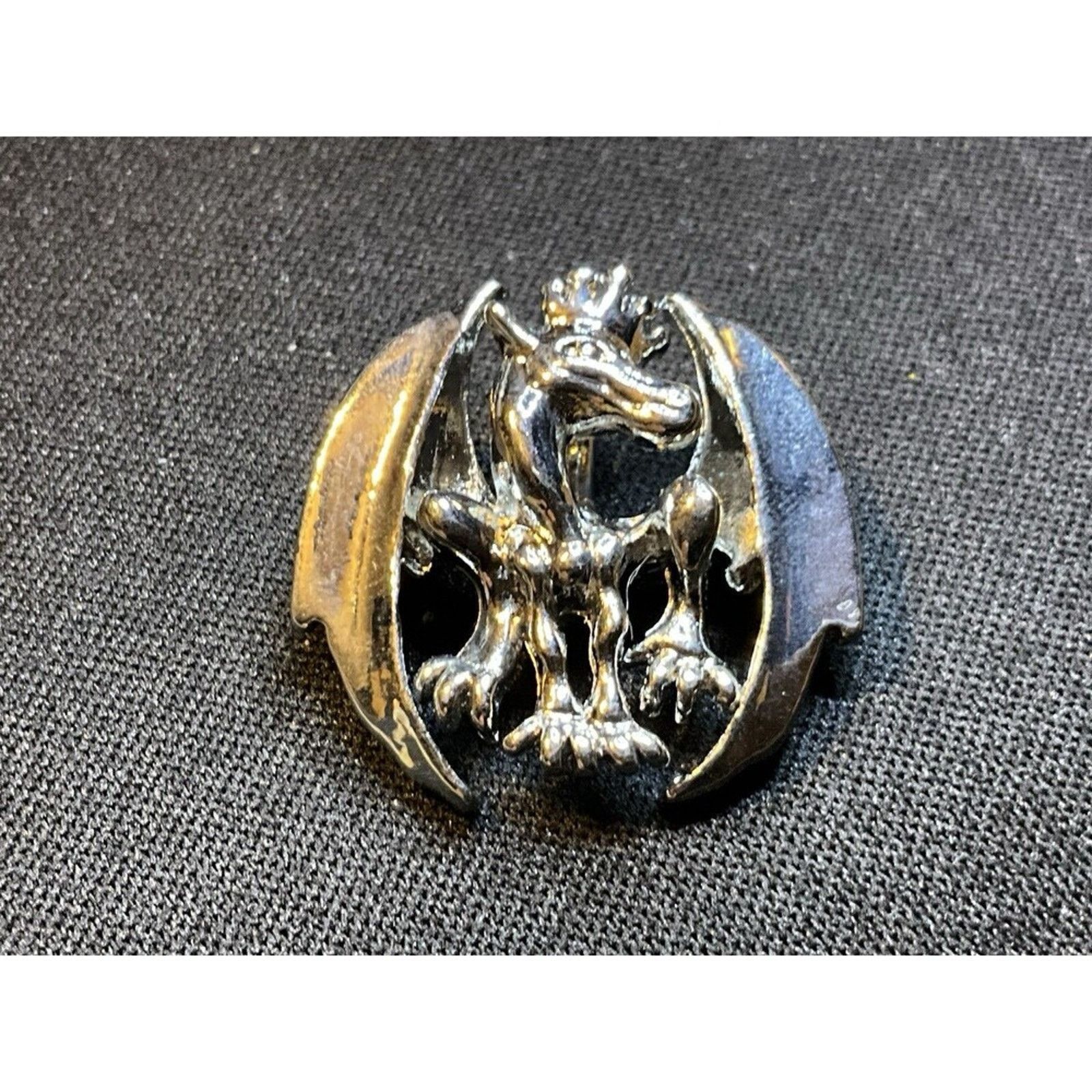 Other Silver Tone King Dragon Pendant Size ONE SIZE - 1 Thumbnail