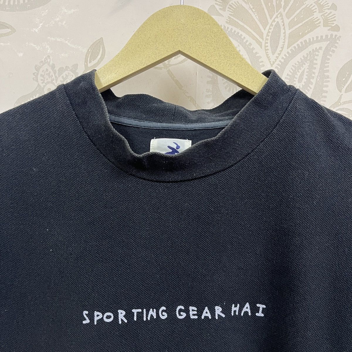 Hai Sporting Gear × Issey Miyake × Vintage Vintage Hai Sporting Gear Lacoste Cotton TShirt Size US M / EU 48-50 / 2 - 19 Thumbnail
