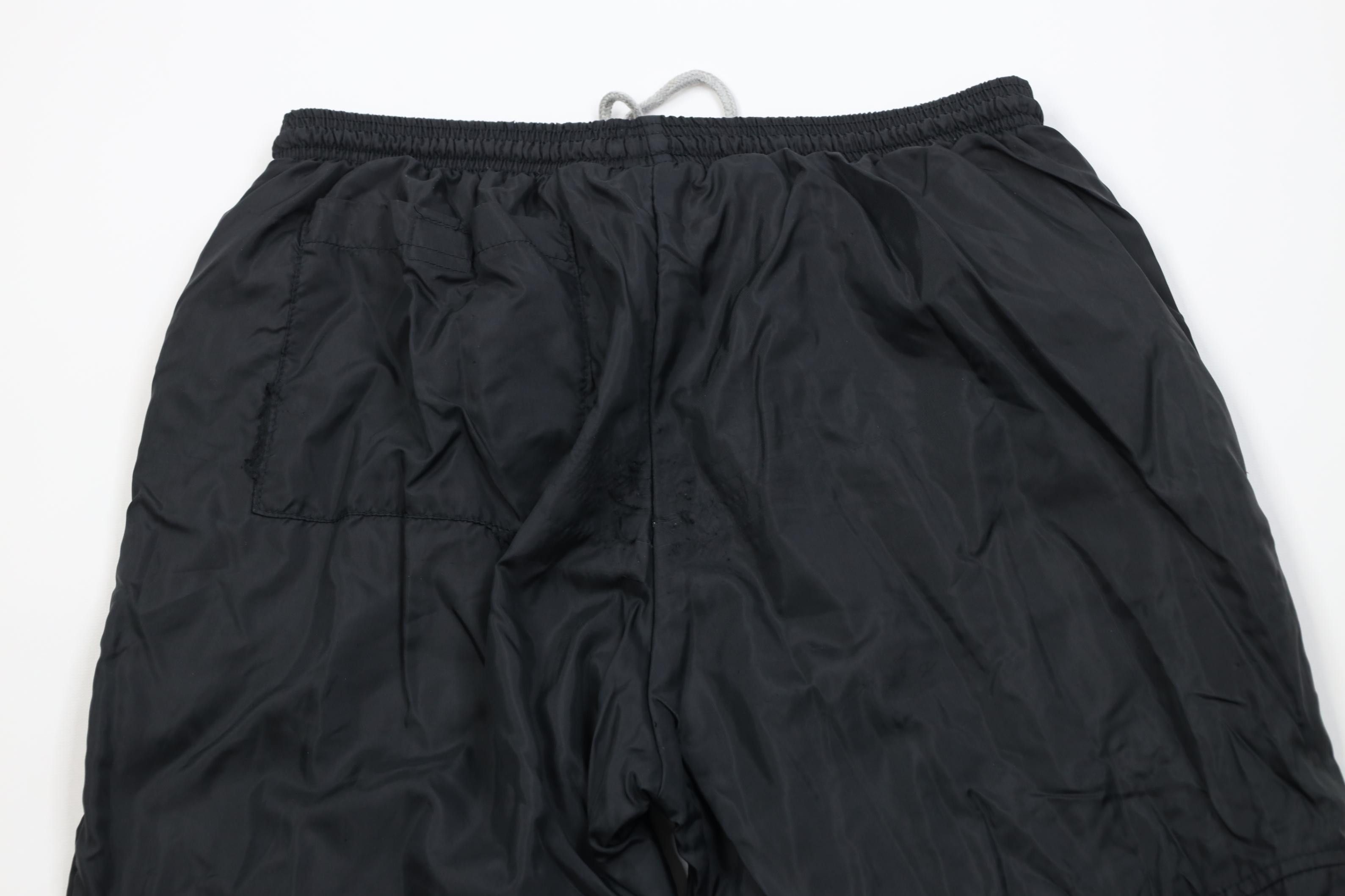 Vintage Vintage 90s Streetwear Windbreaker Joggers Pants USA Black Size US 34 / EU 50 - 10 Thumbnail