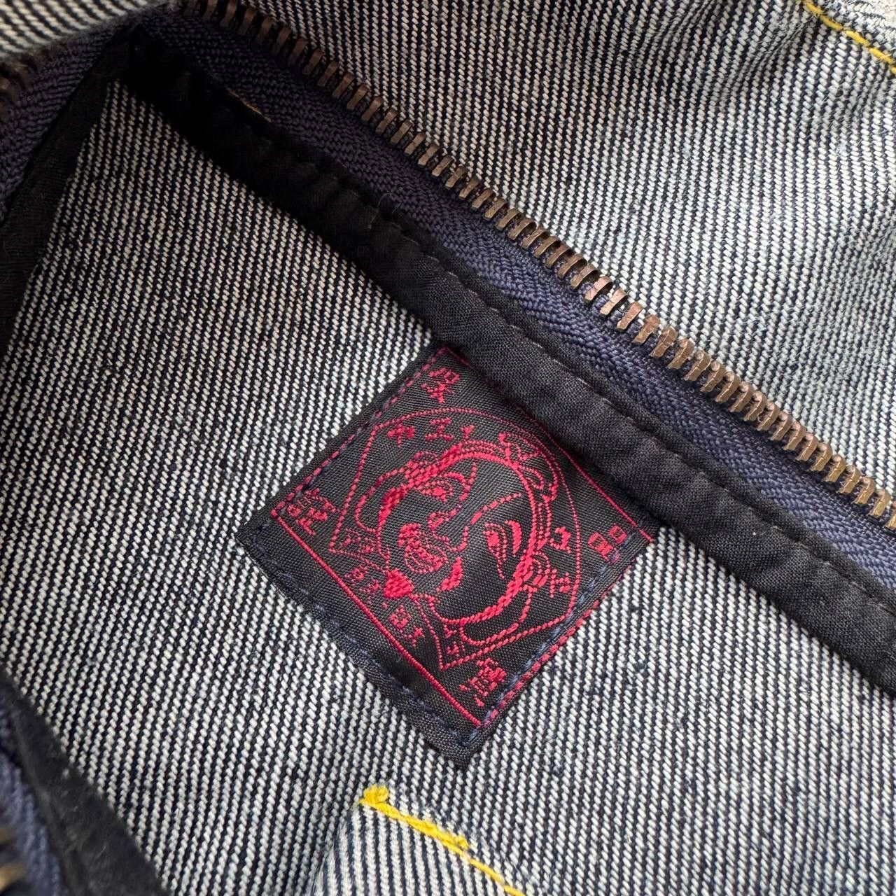 Evisu EVISU Japanese Vintage Denim Shoulder Bag Size ONE SIZE - 11 Thumbnail