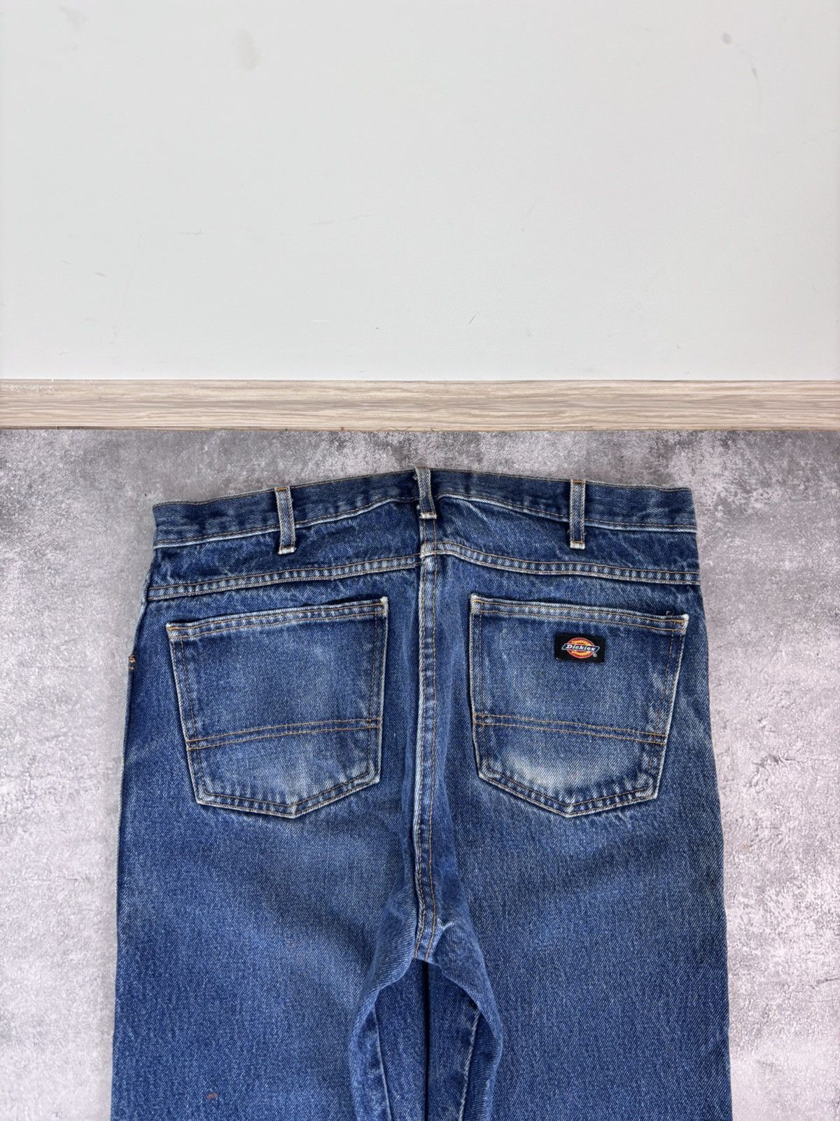 Dickies Vintage Dickies Work Faded Blue Denim Jeans 9393 RNB Size US 36 / EU 52 - 8 Thumbnail
