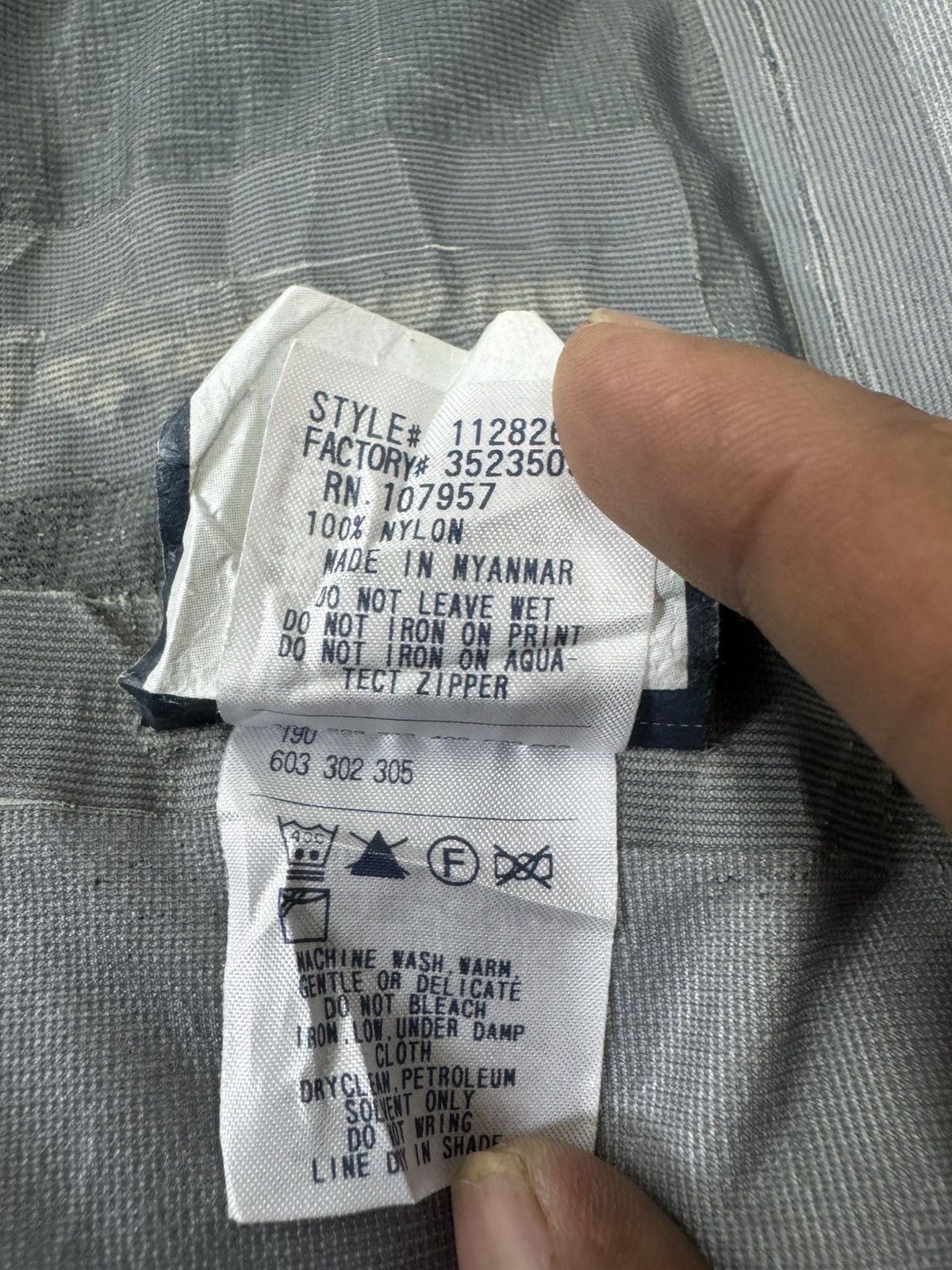 Montbell Montbell Rain Trekker jacket in cyan blue with gray accents Size US L / EU 52-54 / 3 - 6 Thumbnail