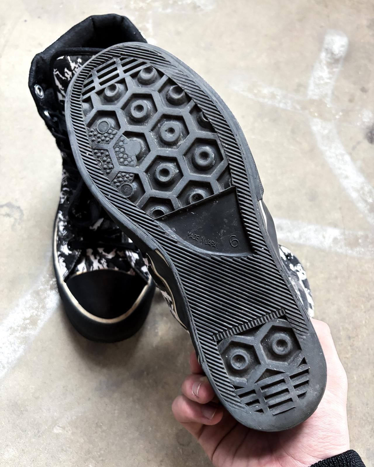 Number (N)ine S/S01 SKULL HIGH TOP CONVERSE Size US 7.5 / EU 40-41 - 8 Thumbnail