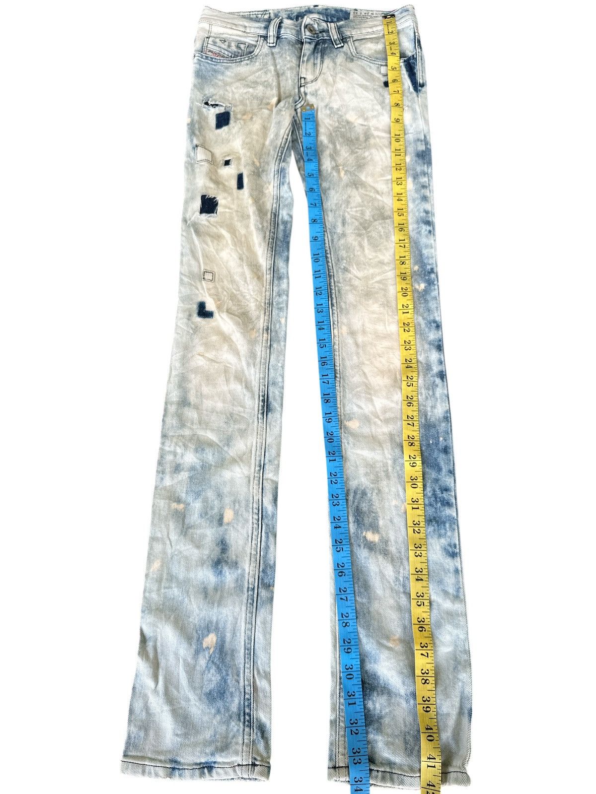 Diesel Distress Diesel Skinny Patchwork 28x42 Size US 28 / EU 44 - 8 Thumbnail