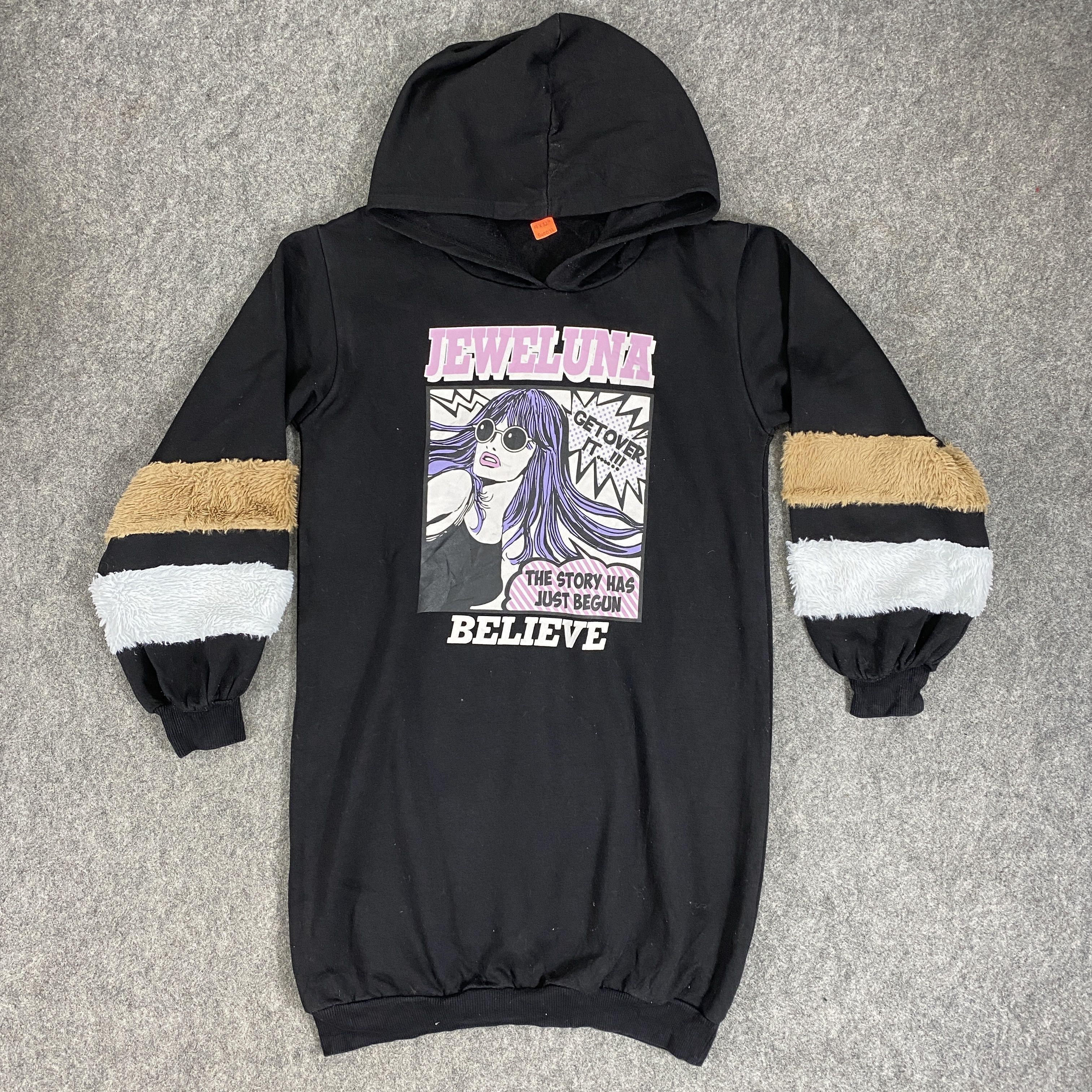 Japanese Brand vintage Yapons tee Jeweluna Hoodie -SW073 Size M / US 6-8 / IT 42-44 - 1 Thumbnail