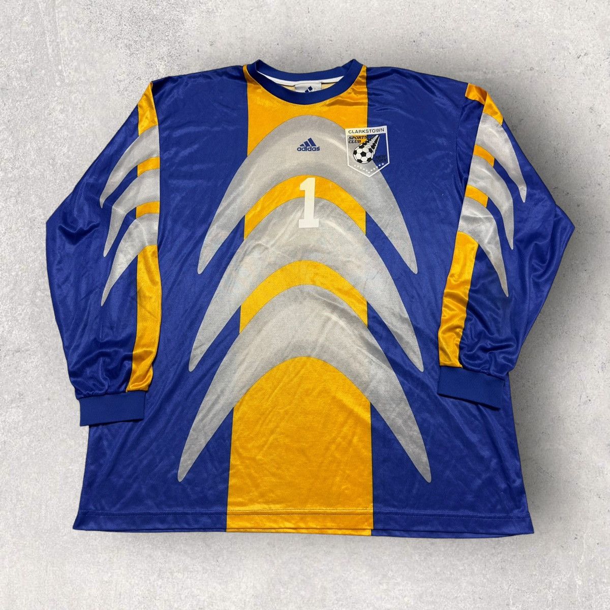 Adidas × Vintage Vintage Adidas soccer jersey Size US XL / EU 56 / 4 - 1 Thumbnail