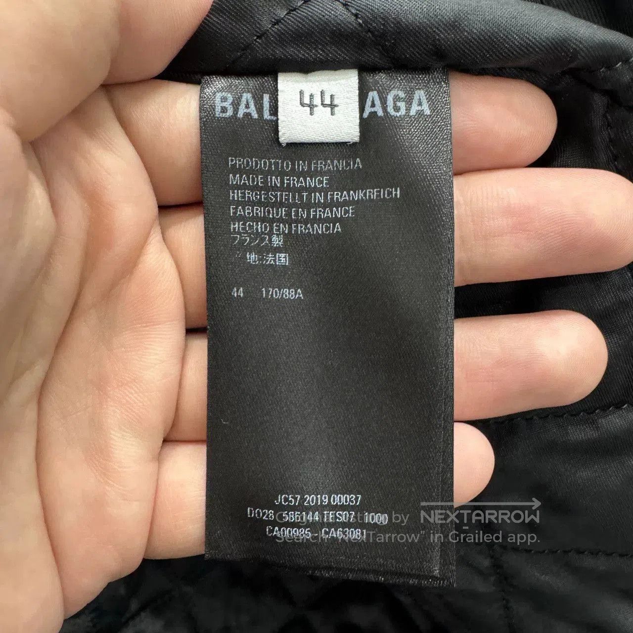 Balenciaga Balenciaga Leather Padded Jacket. Size US L / EU 52-54 / 3 - 5 Thumbnail
