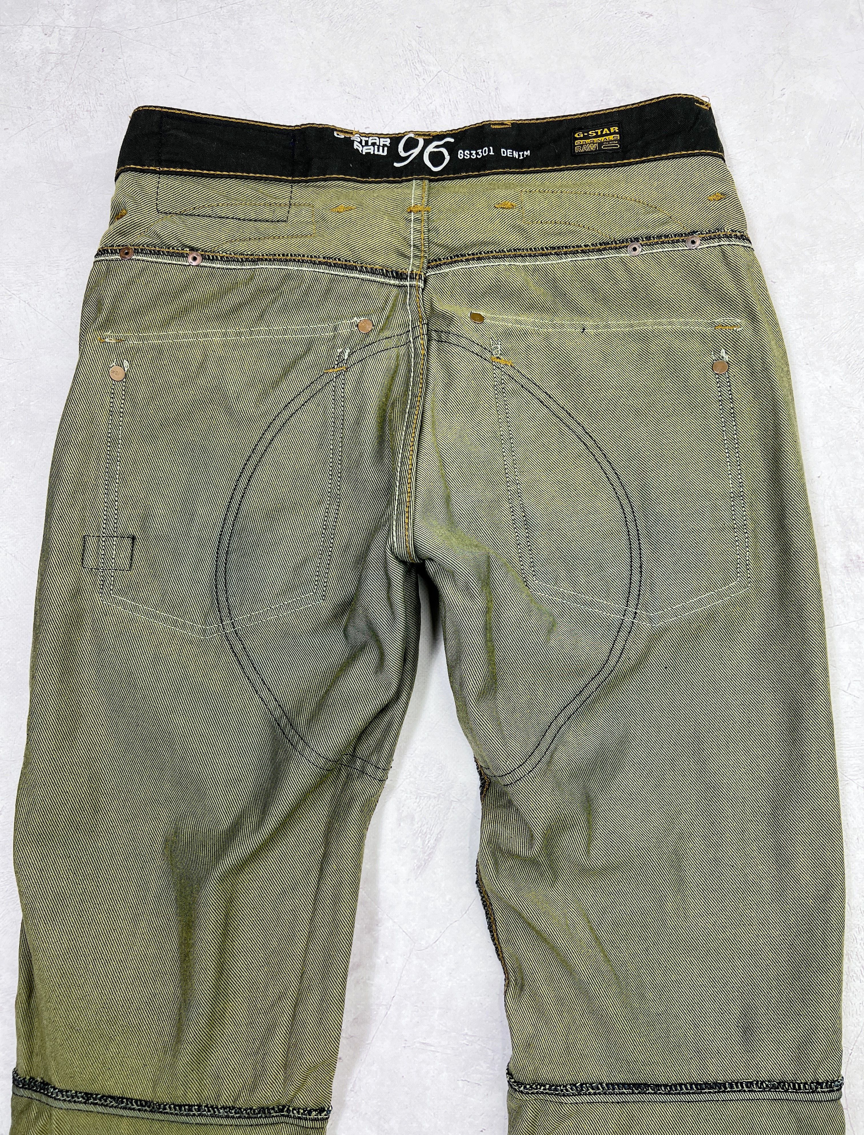 G-Star G-Star Raw 96 Denim Pants Jeans Elwood Heritage Narrow Size US 32 / EU 48 - 20 Thumbnail