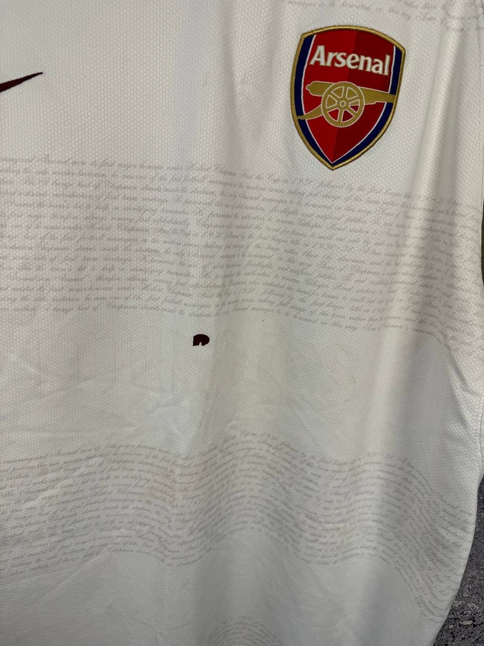 Nike × Vintage Vintage Arsenal 2007/08 Away Nike Soccer Jersey XL Size US XL / EU 56 / 4 - 8 Thumbnail
