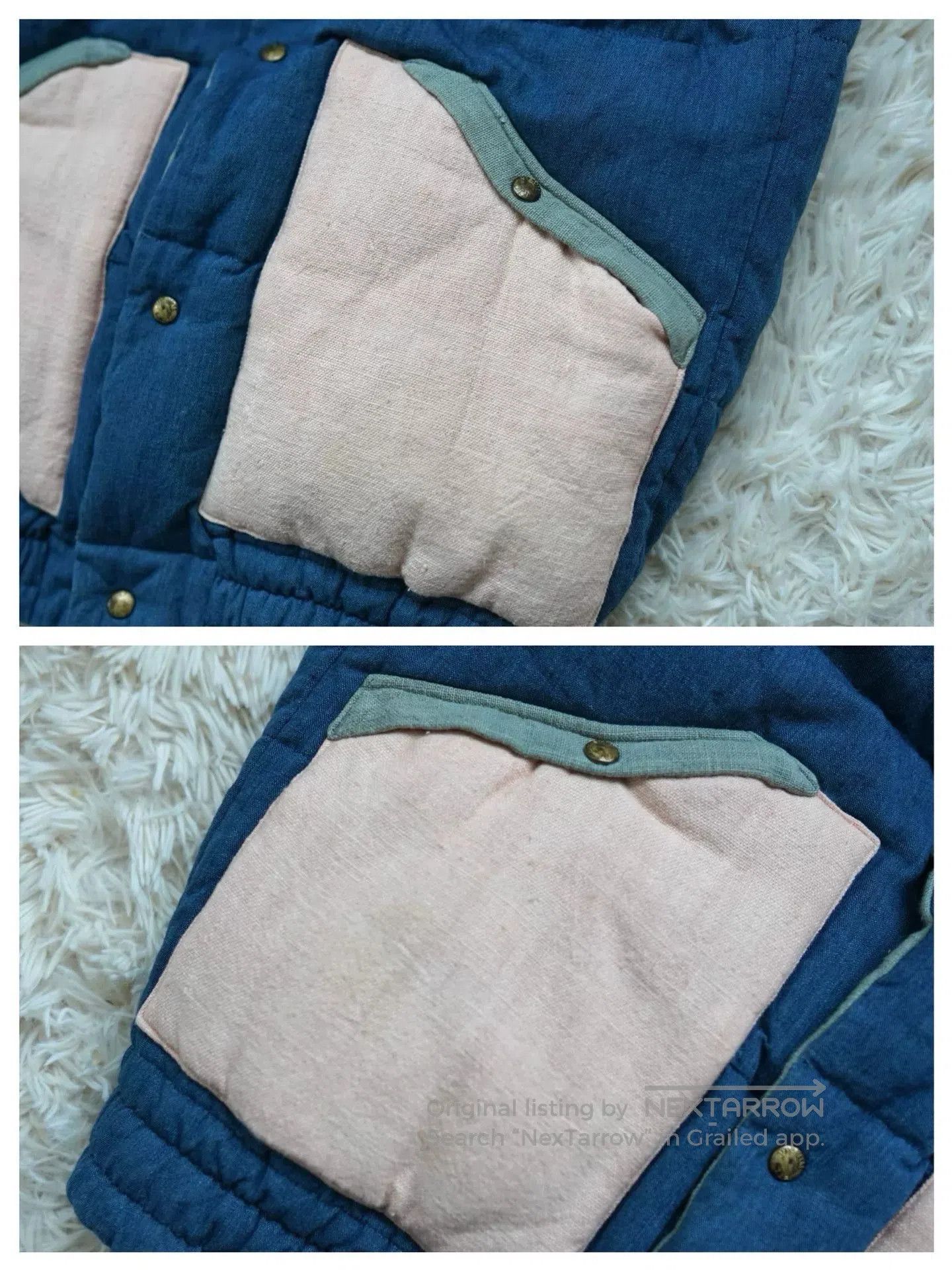 Visvim VISVIM Blue Padded Reversible Vest. Size US S / EU 44-46 / 1 - 6 Thumbnail