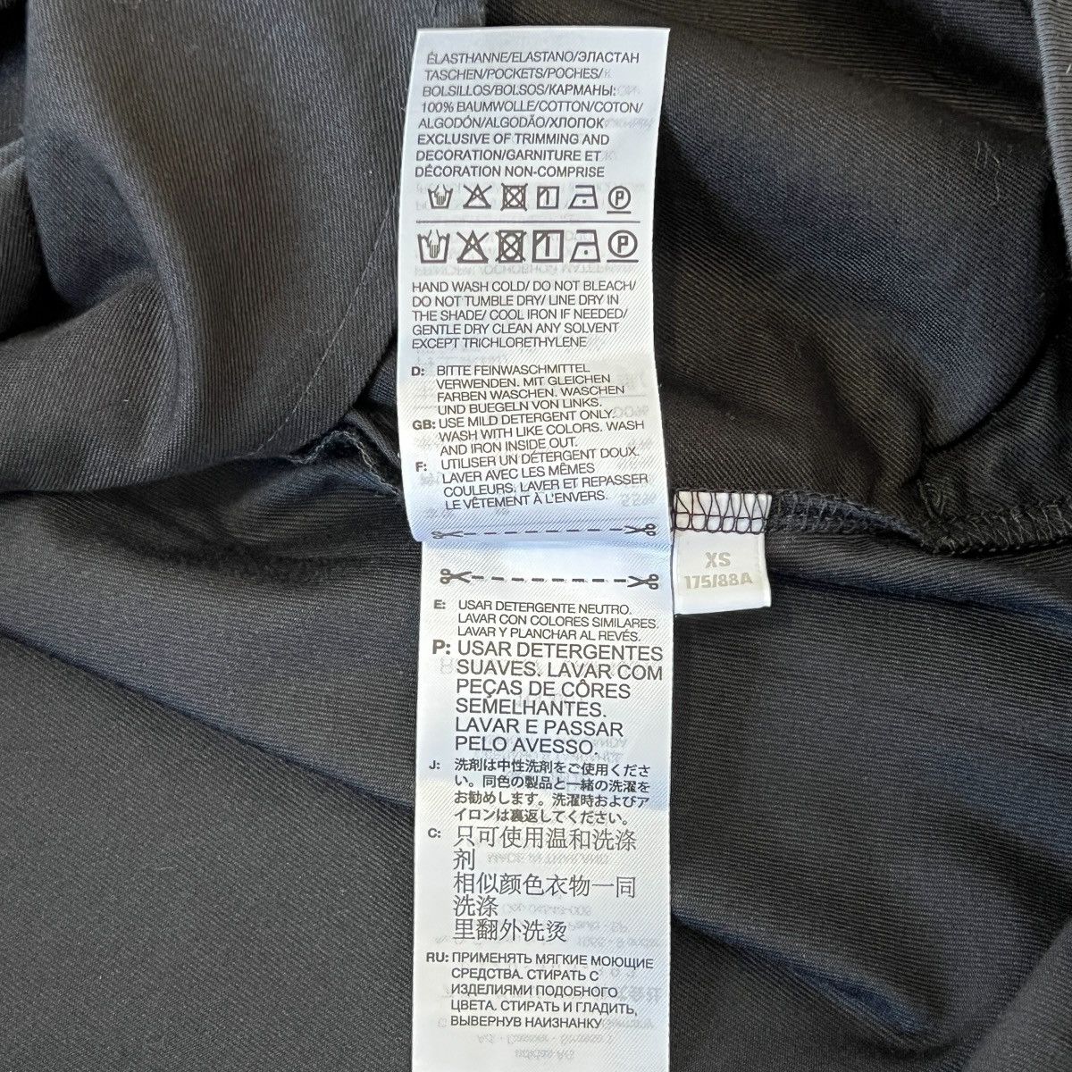 Y-3 Y-3 adidas Yohji Yamamoto 2 Pocket L/S T-Shirt Size US XS / EU 42 / 0 - 5 Thumbnail