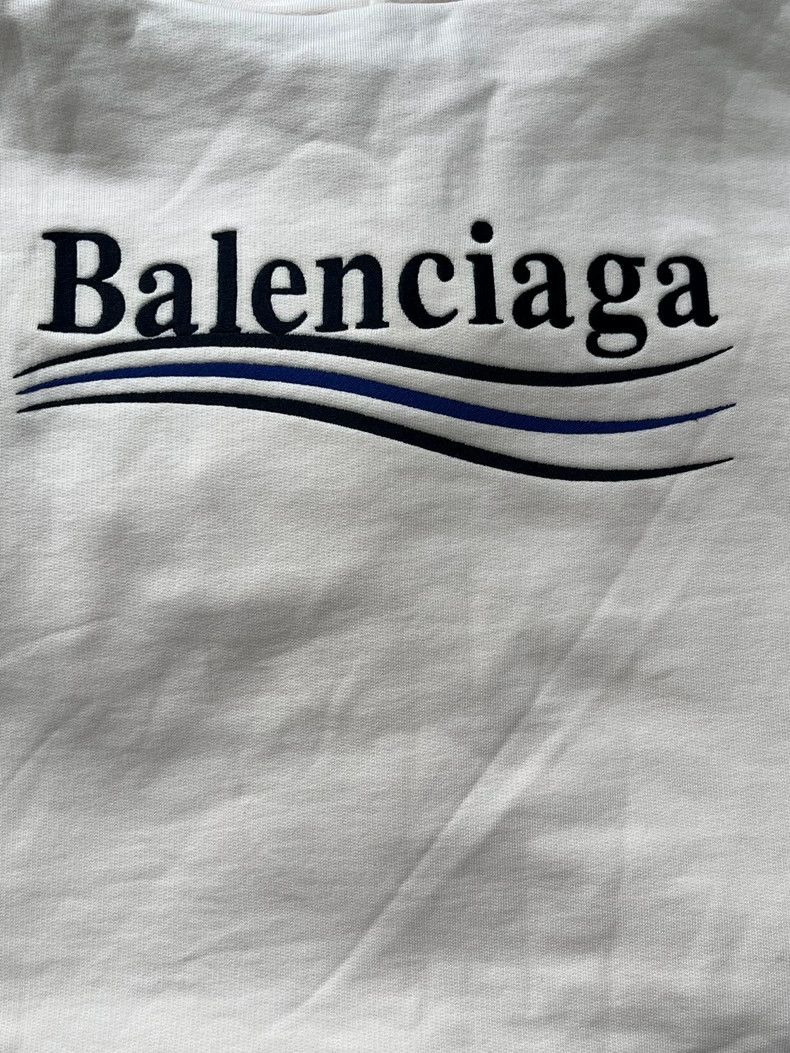 Balenciaga Balenciaga Embroidered hooded sweatshirt Size US S / EU 44-46 / 1 - 3 Thumbnail