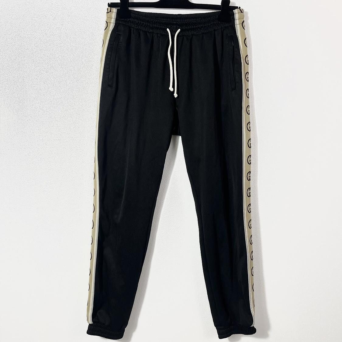 Gucci Gucci Logo Tape Joggers Size L Size US 34 / EU 50 - 1 Thumbnail