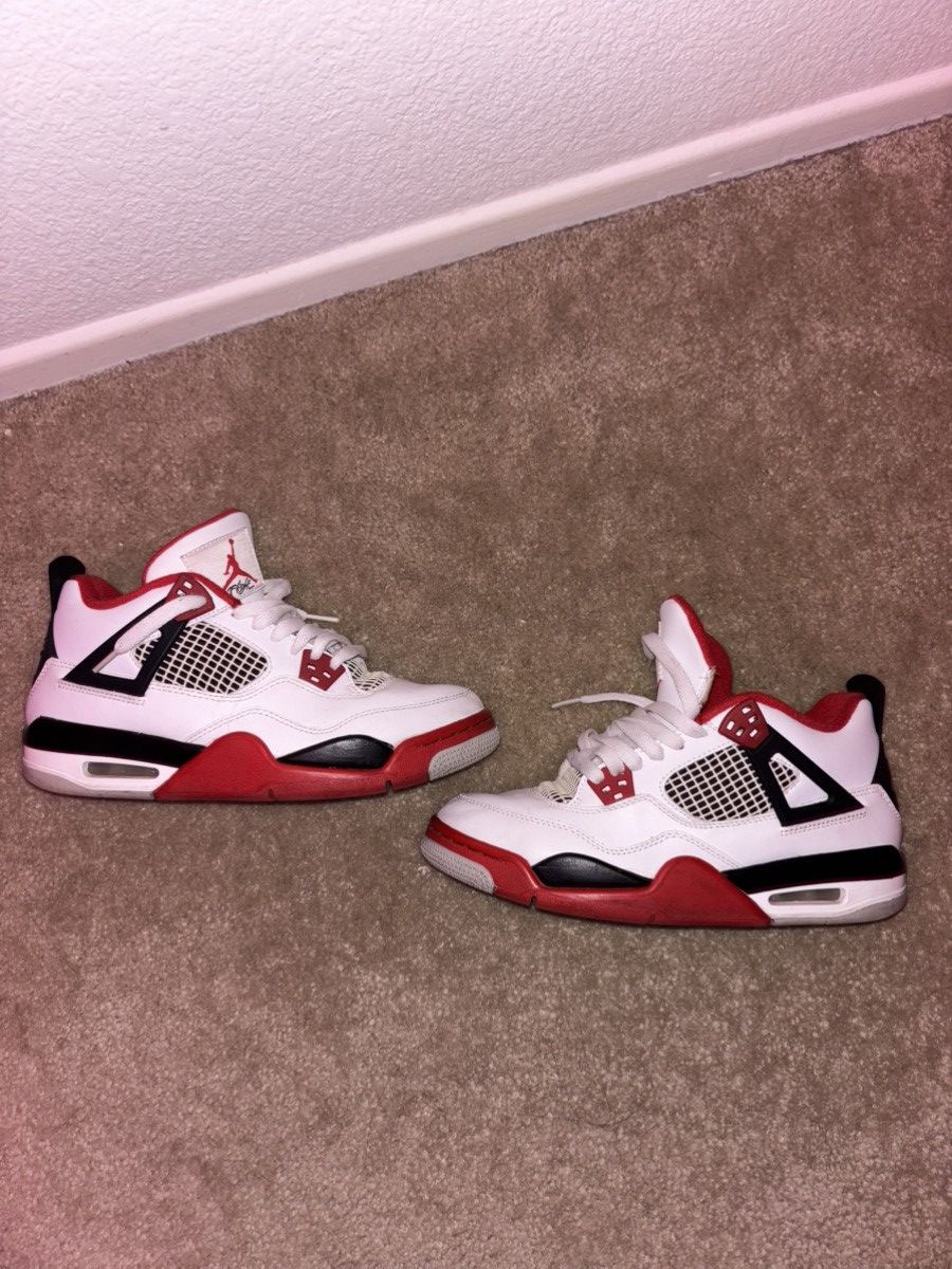 Jordan Brand AIR JORDAN 4 FIRE RED (2020) Size US 7 / EU 40 - 1 Thumbnail