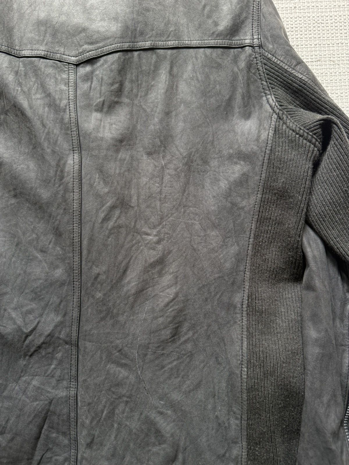 Other Vintage Kyoji Maruyama Nubuck leather jacket Size US M / EU 48-50 / 2 - 12 Thumbnail