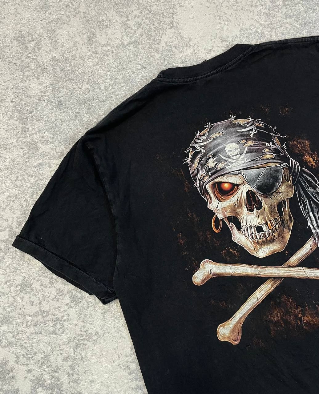 Other Vintage Rock@Tees T-Shirt Mens Black Biker Rock Graphic Size US XL / EU 56 / 4 - 5 Thumbnail