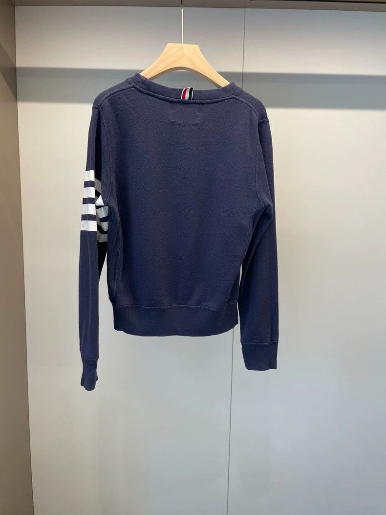 Thom Browne Thom Browne Dark blue cotton long sleeves Size US XS / EU 42 / 0 - 2 Thumbnail