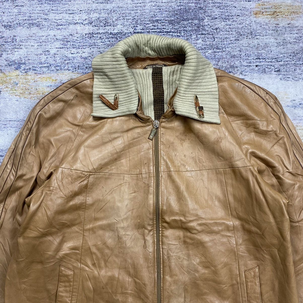 Vintage × Zilli vintage zilli leather jacket Size US L / EU 52-54 / 3 - 2 Thumbnail