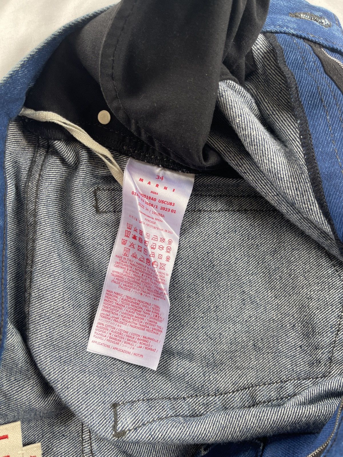 Marni Marni Blue Denim Size US 34 / EU 50 - 8 Thumbnail