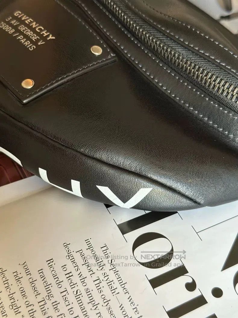 Givenchy Givenchy Tag Series Black Fanny Pack. Size ONE SIZE - 5 Thumbnail
