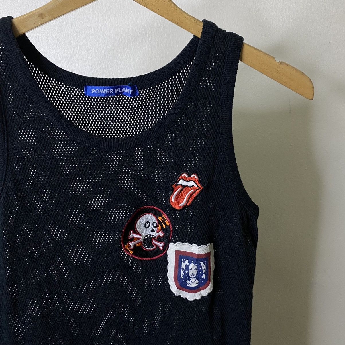 Hysteric Glamour Power Plant Hysterics Glamour x Rolling Stones Mesh TankTop Size US XS / EU 42 / 0 - 2 Thumbnail