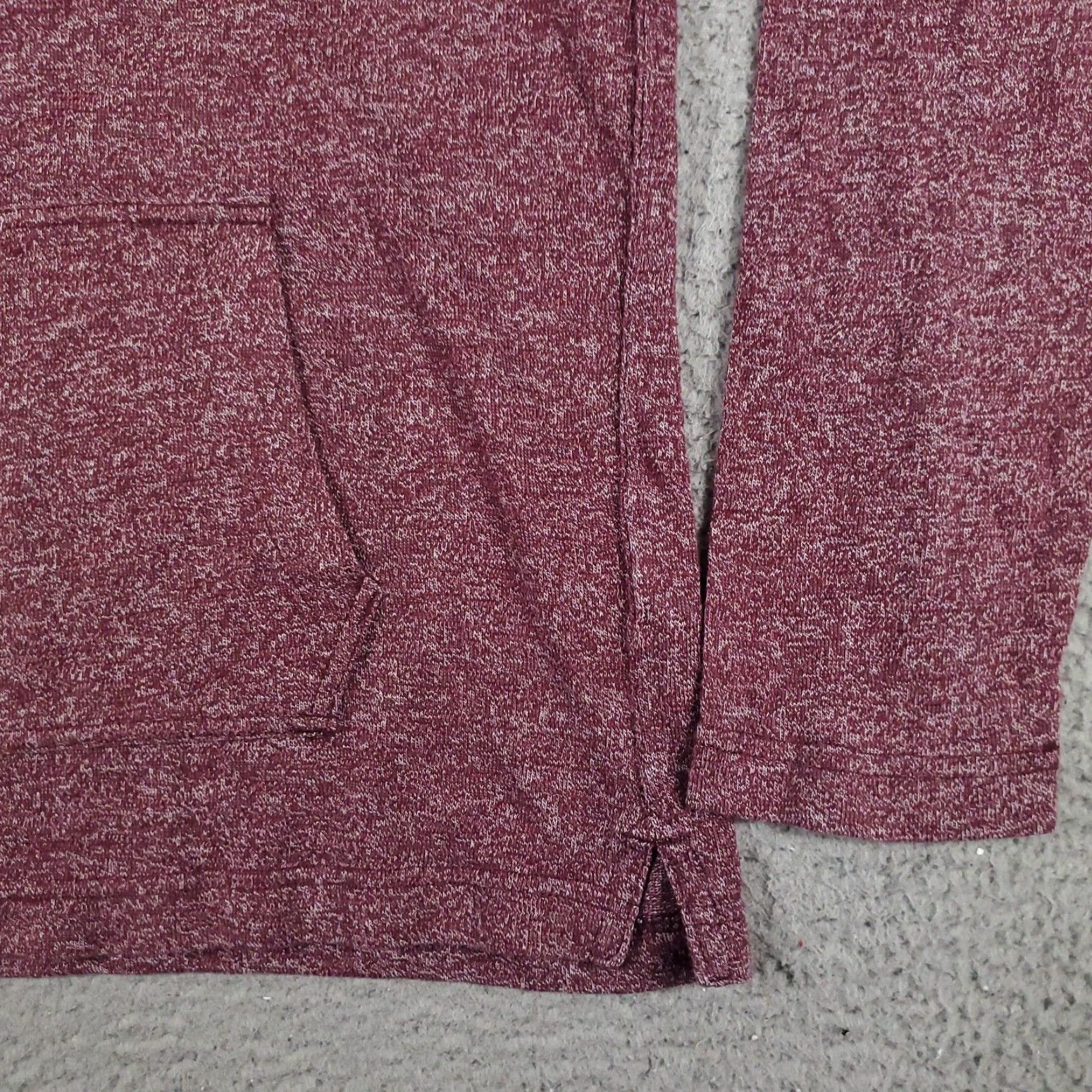 Abercrombie & Fitch Abercrombie & Fitch Red Hoodie Mens Medium Pullover Sweatshirt Casual Knit Mock Neck Size US M / EU 48-50 / 2 - 5 Thumbnail