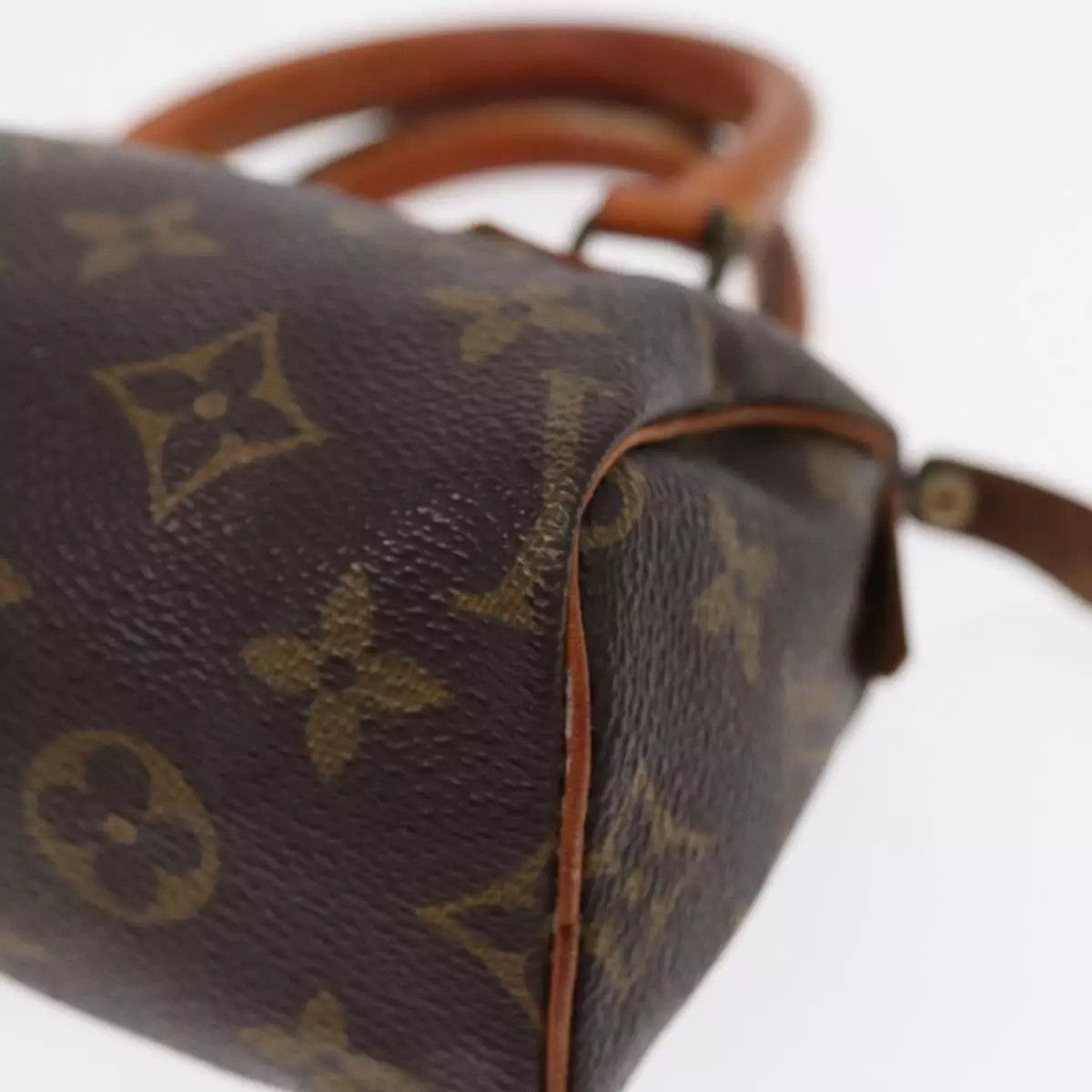 Louis Vuitton LOUIS VUITTON Monogram Mini Speedy Hand Bag Vintage Size ONE SIZE - 9 Thumbnail