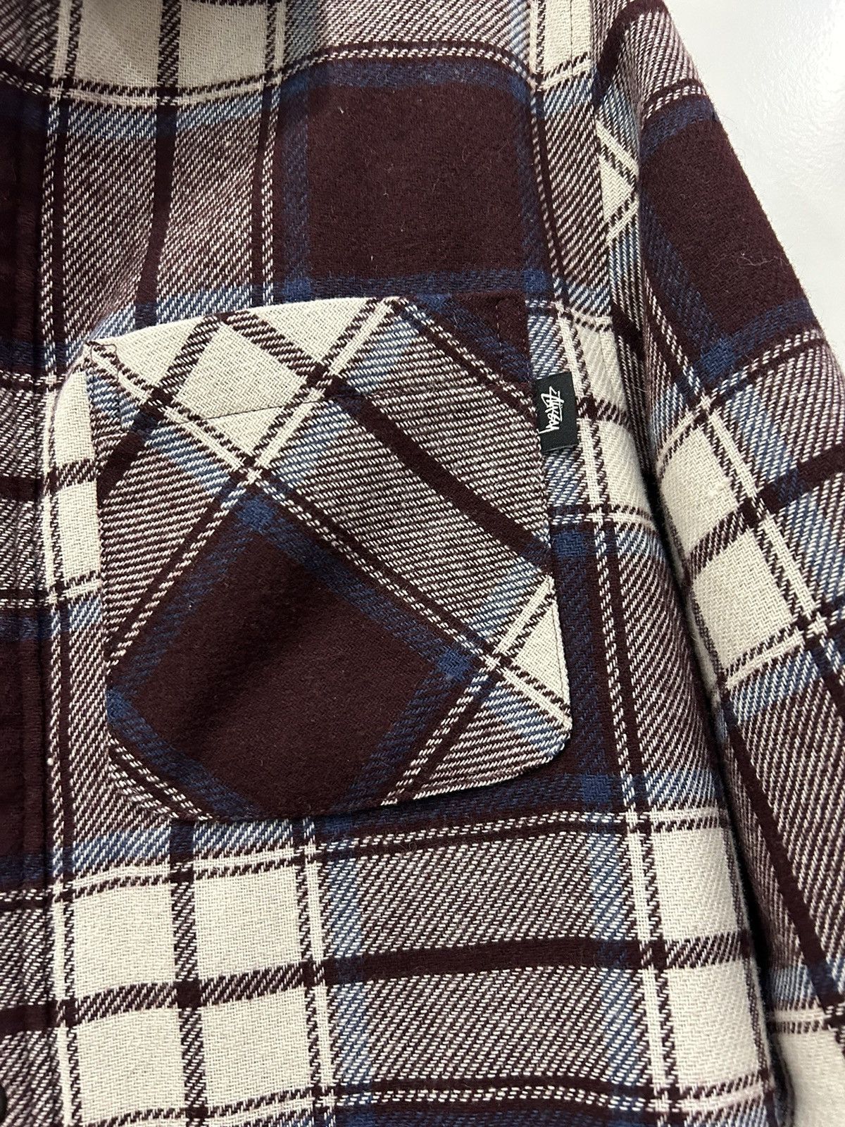Stussy Quilted Plaid Wool Jacket Size US S / EU 44-46 / 1 - 3 Thumbnail