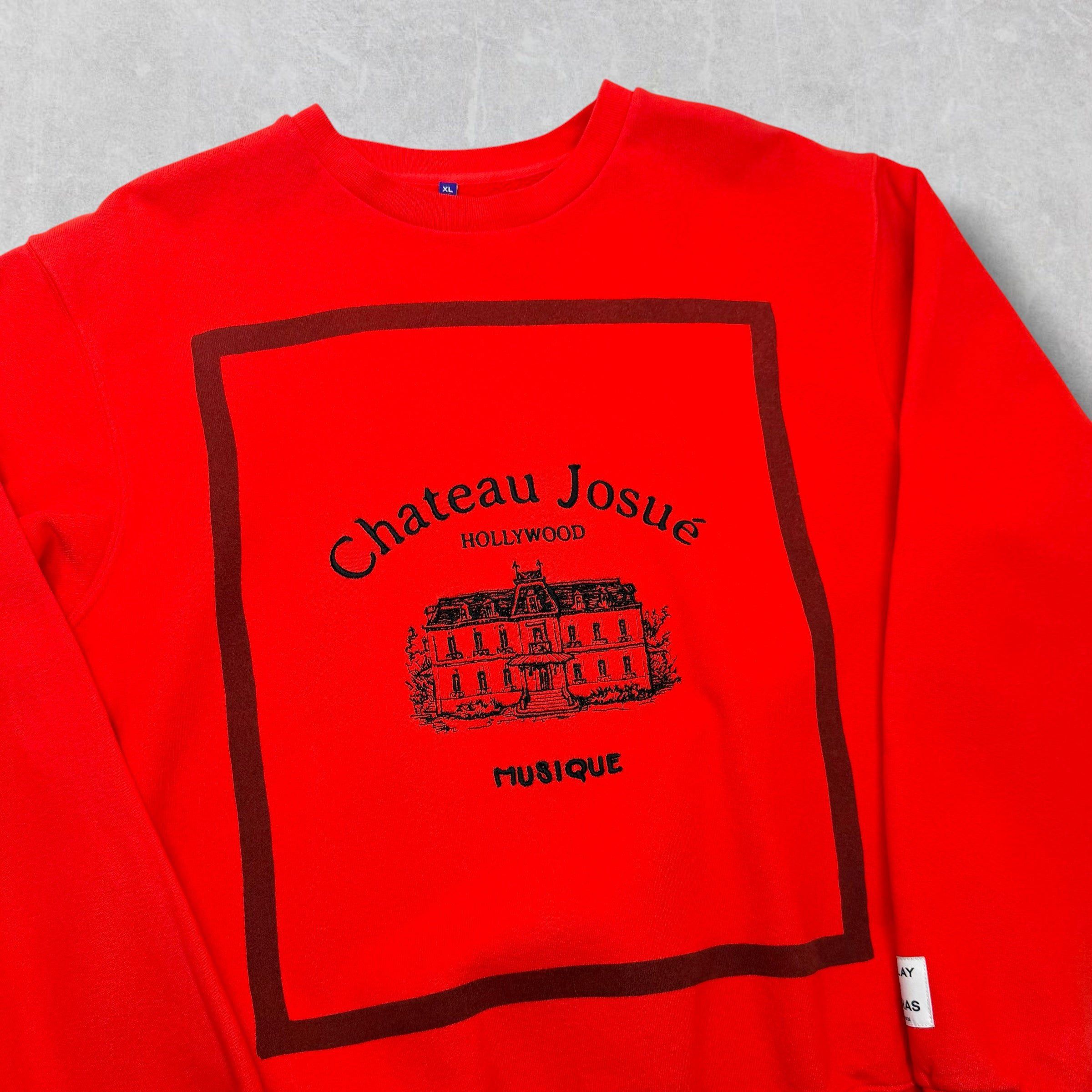 Gallery Dept. Gallery Dept. Musique Red Crewneck XL Size US XL / EU 56 / 4 - 3 Thumbnail
