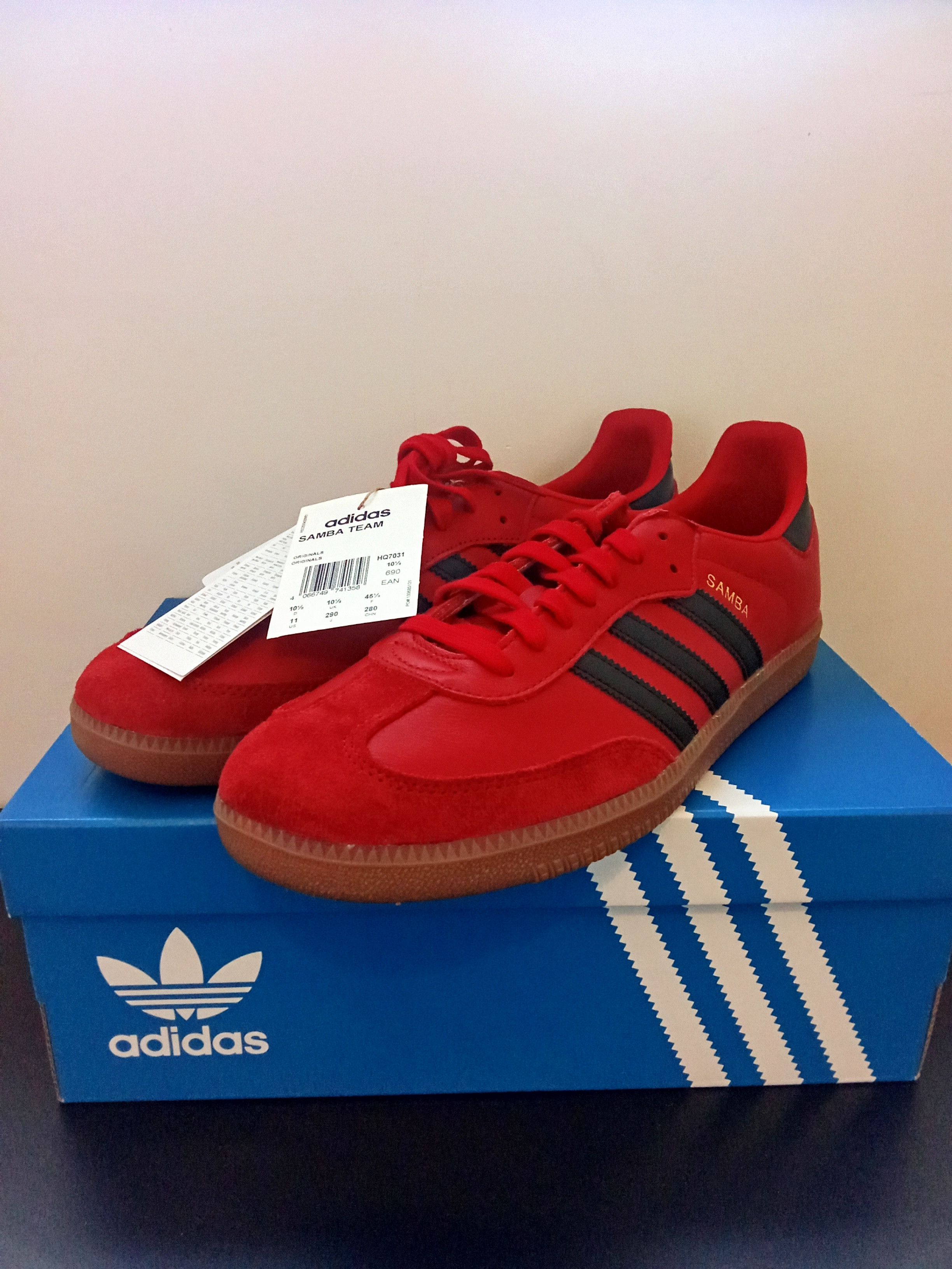 Adidas adidas Samba Team Bayern Munich - Size 11, 45 1/3 Size US 11 / EU 44 - 5 Thumbnail