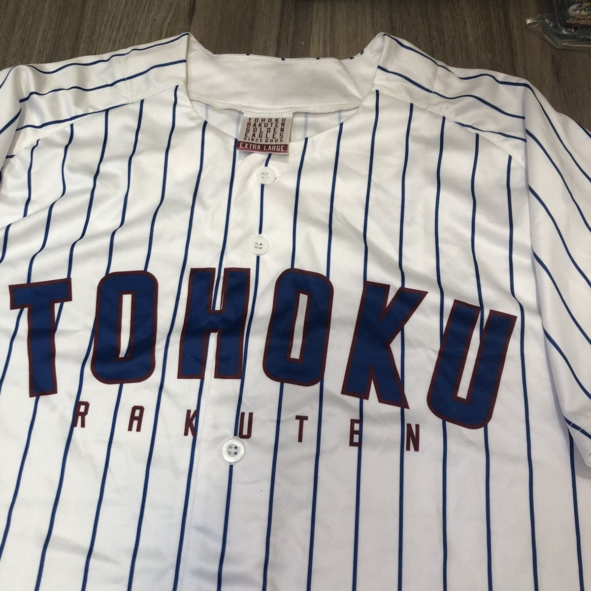 Japanese Brand Japan Tohoku Rakuten Baseball jersey Size US XL / EU 56 / 4 - 3 Thumbnail