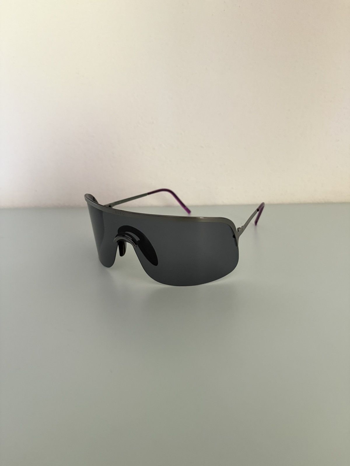 Gucci Gucci by Tom Ford 2001 "Aaliyah" oversize mask sunglasses Size ONE SIZE - 3 Thumbnail
