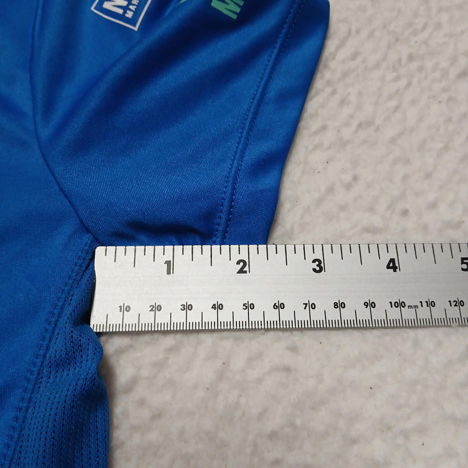 Diadora Diadora NJ Marathon Performance Tee M Blue Size ONE SIZE - 6 Thumbnail