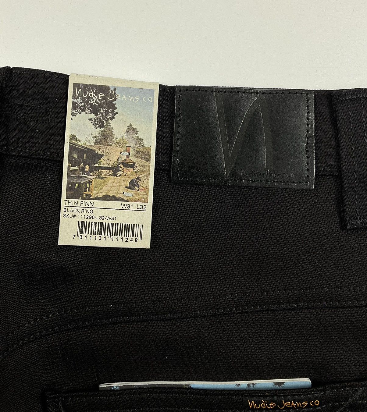 Nudie Jeans Nudie Jeans Thin Finn Denim Size US 31 - 8 Thumbnail