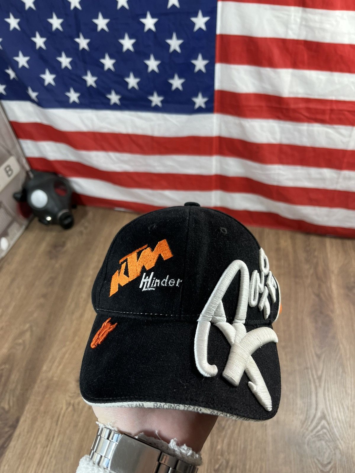 Vintage Vintage KTM Racing Team Cap Size ONE SIZE - 2 Thumbnail