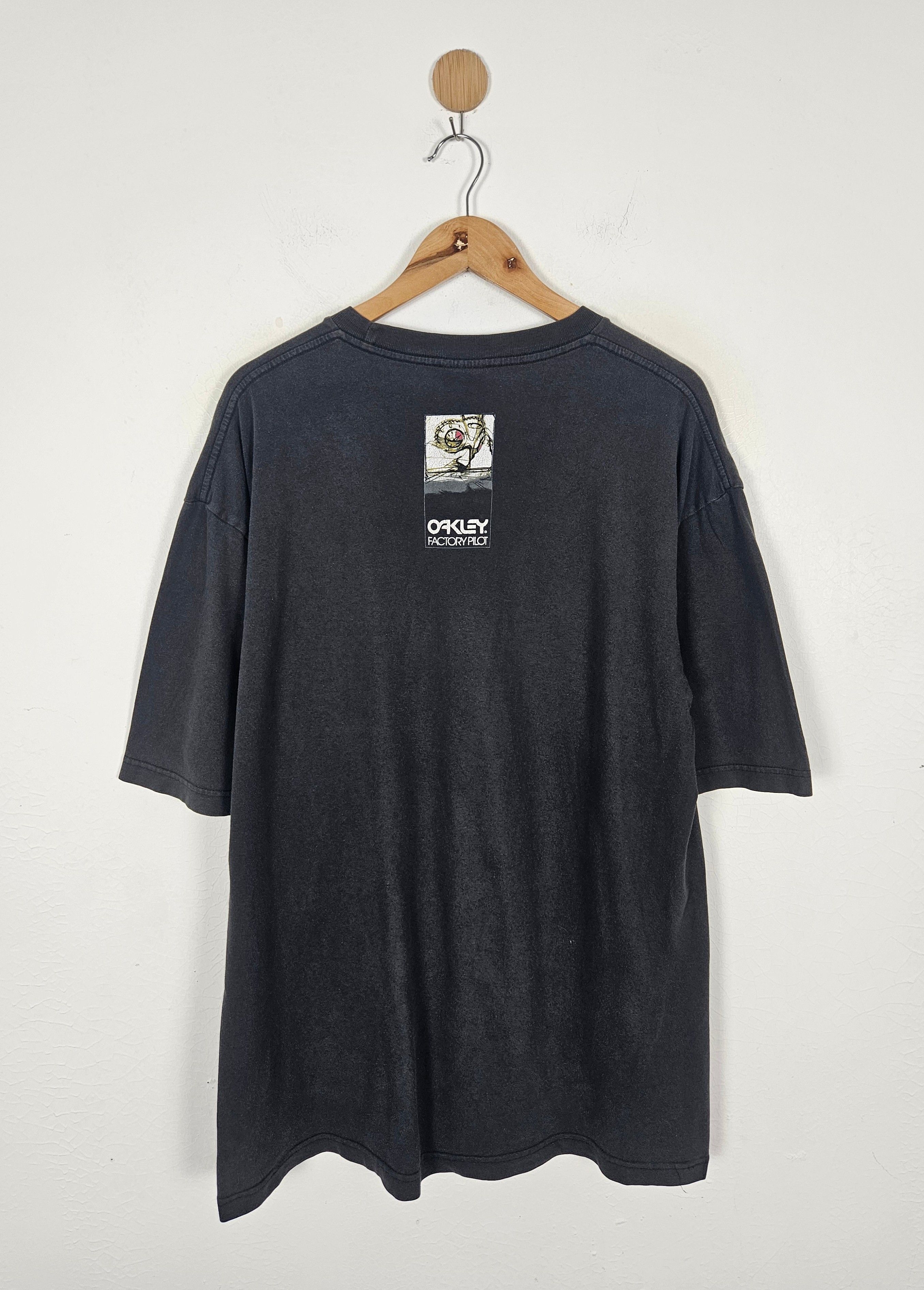 Oakley Vintage 90s Oakley Software factory pilot shirt Size US XL / EU 56 / 4 - 2 Thumbnail