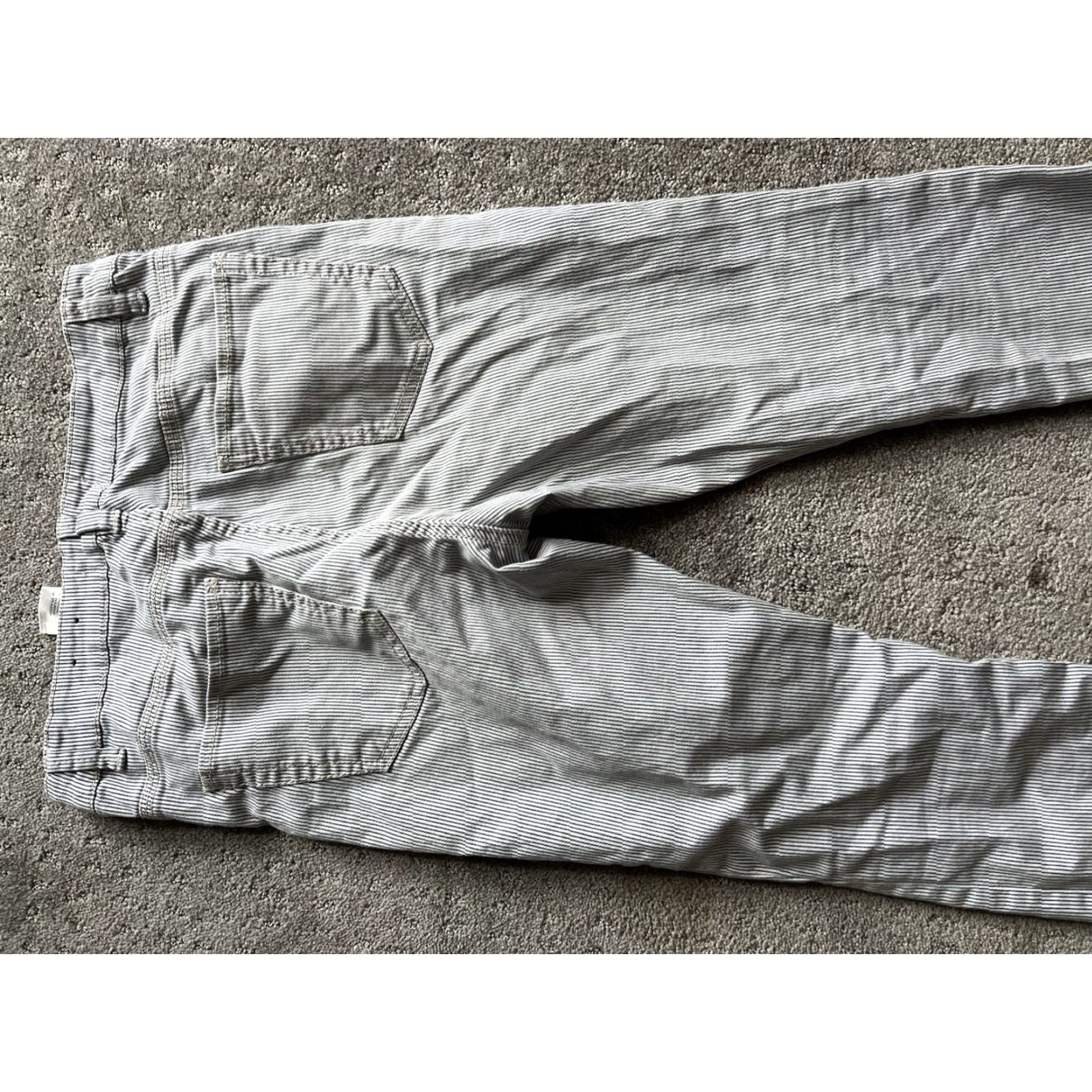 H&M H&M Women Pants Chino Skinny 4 Pocket Blue Size 8 29in Inseam Cotton Blend Size 30" / US 8 / IT 44 - 4 Thumbnail