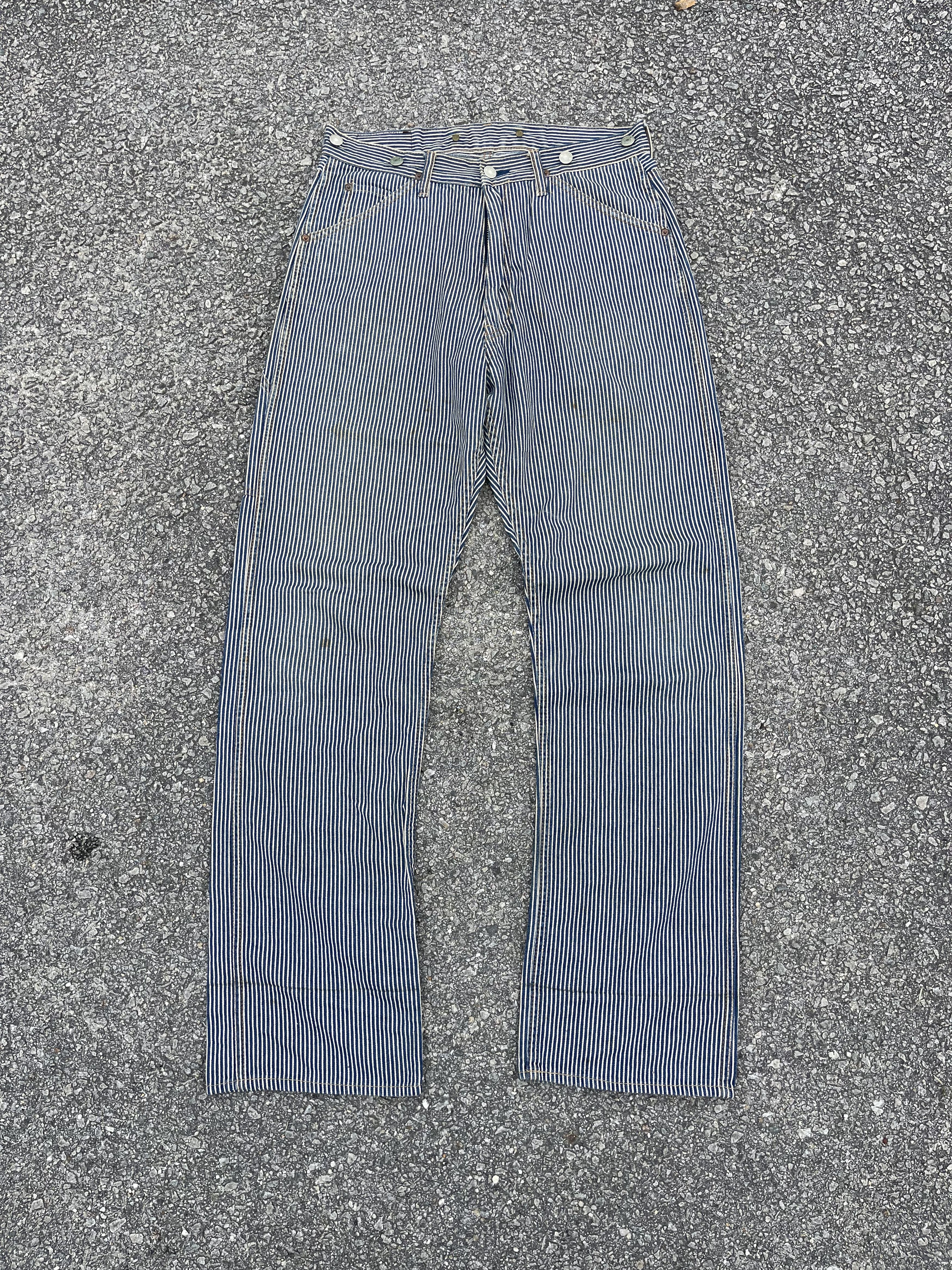 Hysteric Glamour × Vintage Vtg Hysteric Glamour Hickory Workwear Trouser Size US 33 - 3 Thumbnail