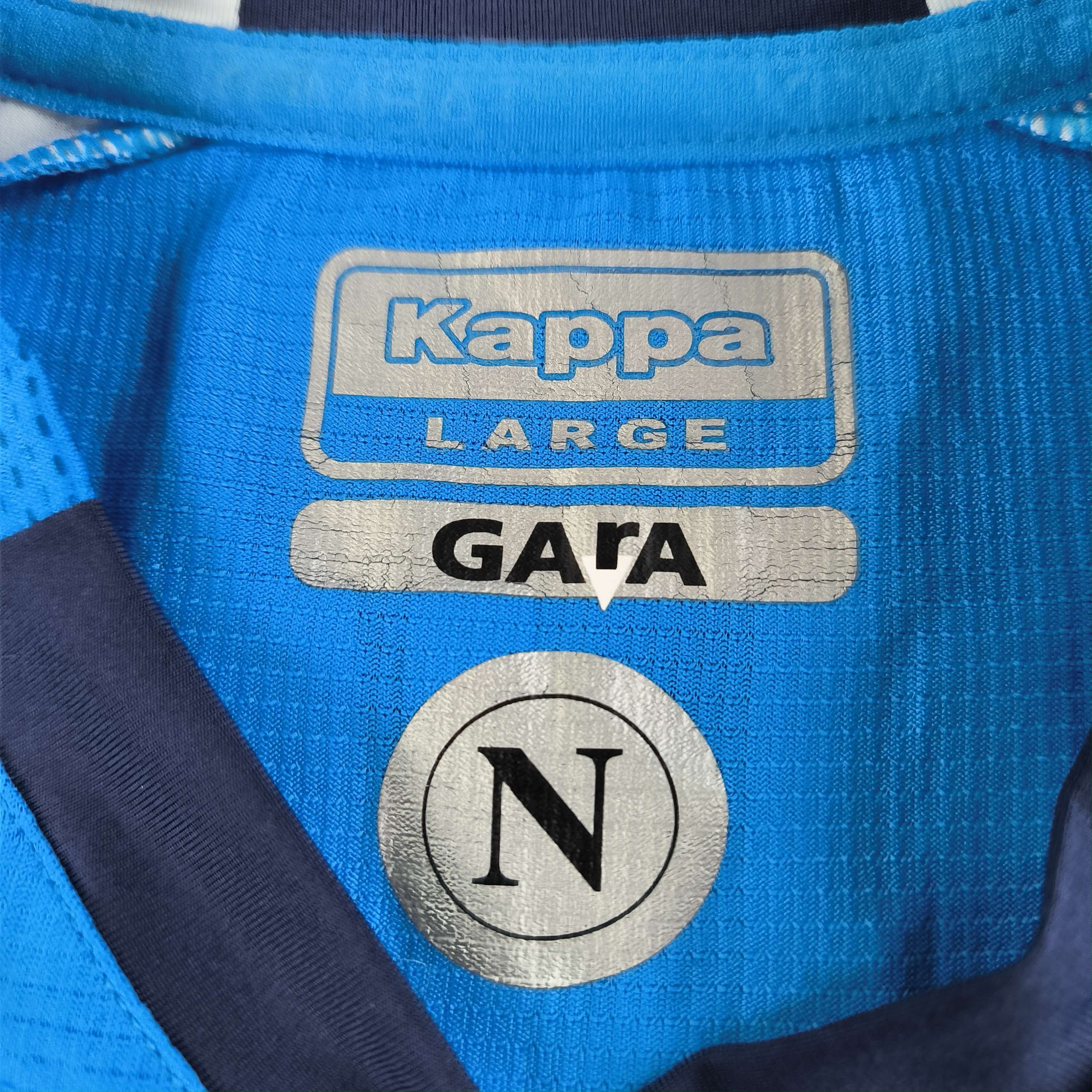Kappa Napoli 2020-21 Kappa home Koulibaly football jersey size L Size US L / EU 52-54 / 3 - 4 Thumbnail
