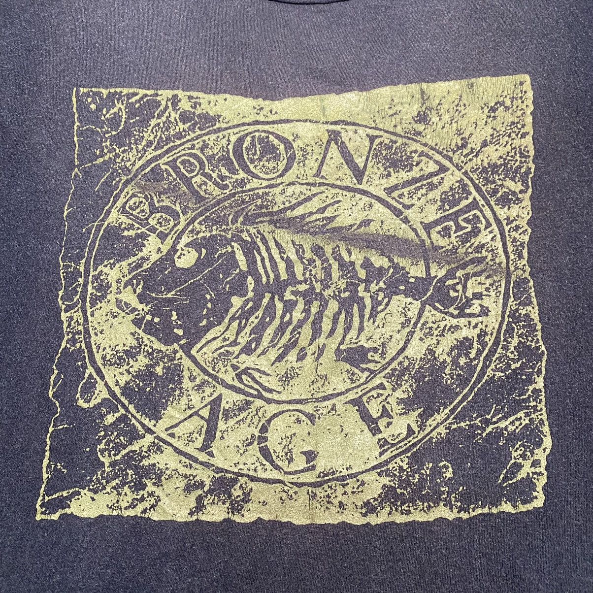 Vintage TRUE VINTAGE 80’s BRONZE AGE SKATE TEE FADED DISTRESSED Size US L / EU 52-54 / 3 - 15 Thumbnail