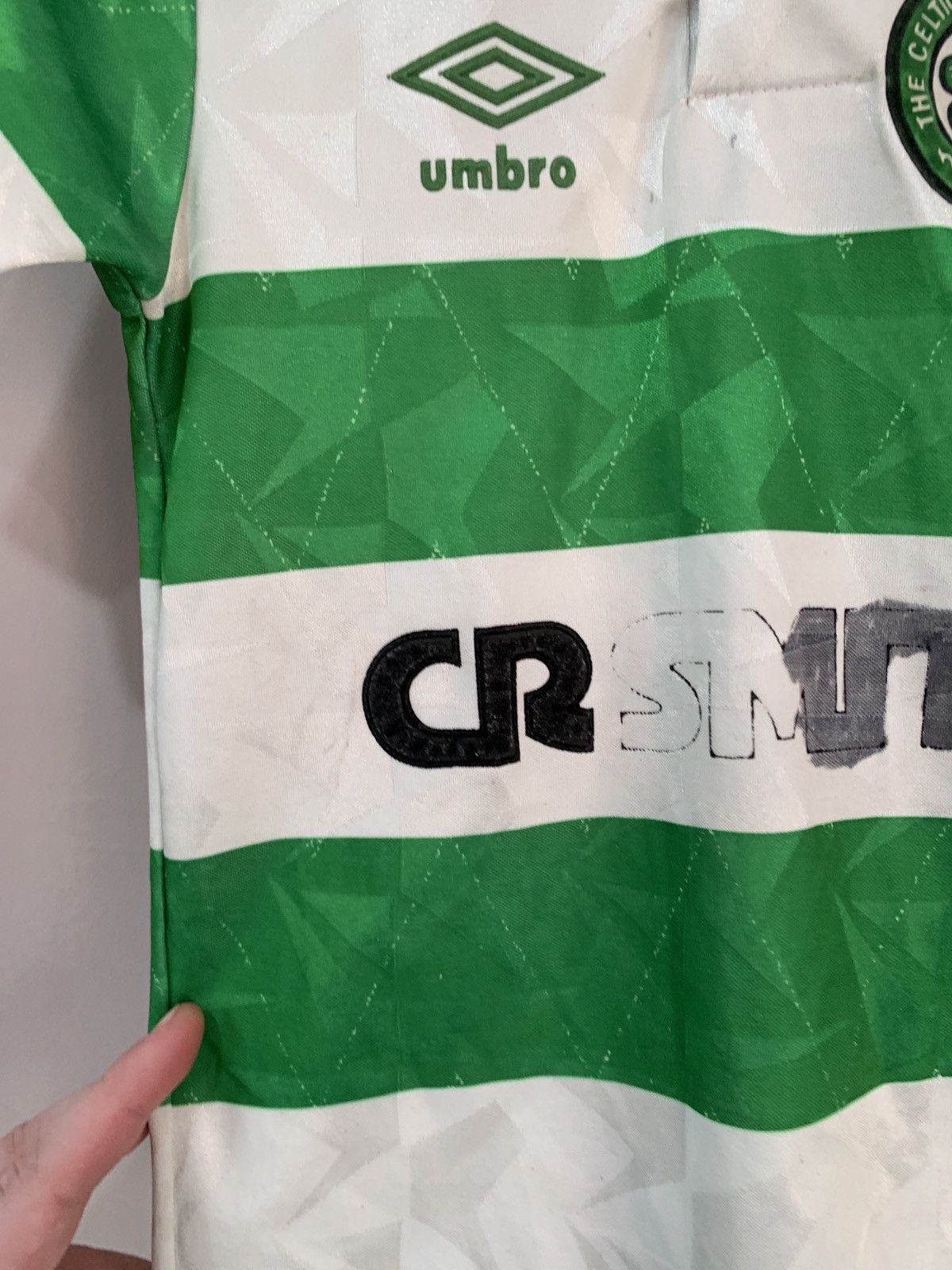 Vintage Celtic Glasgow 1989 Home Football Shirt Umbro Soccer Jersey Size US XXS / EU 40 - 6 Thumbnail